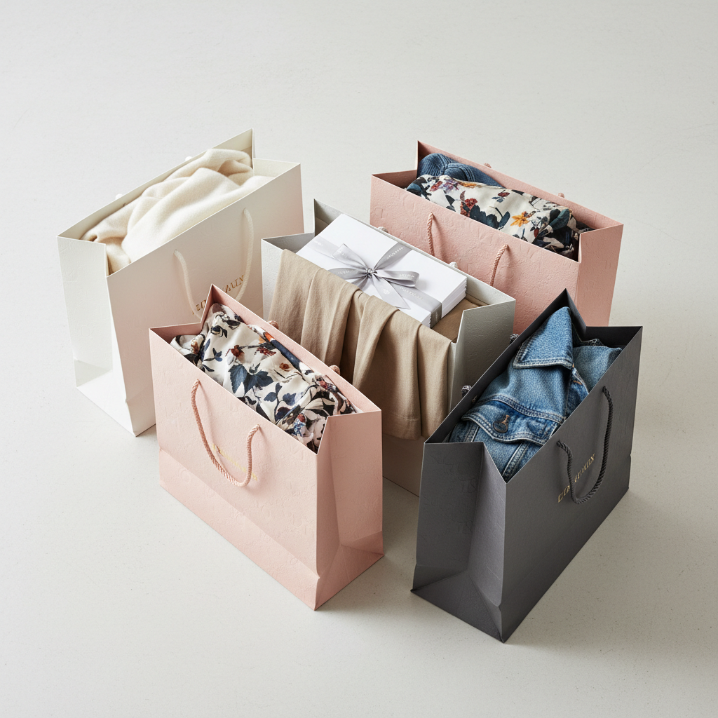 Shopping bags and fashion accessories